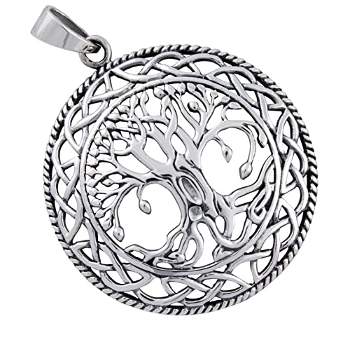 AFP Anhänger Lebensbaum Yggdrasil 925 Sterling Silber AS-11 von AFP