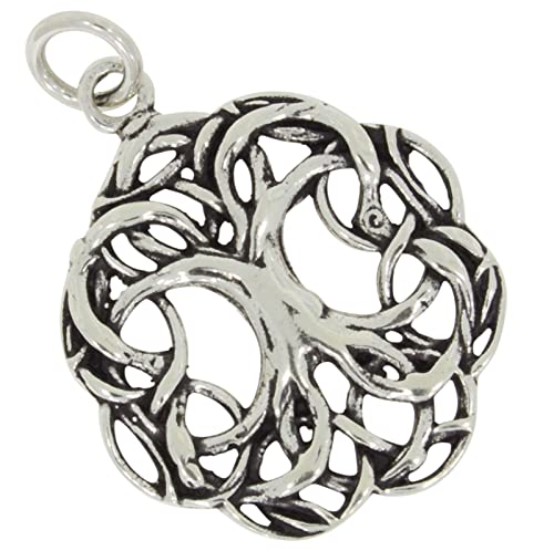 AFP Anhänger Lebensbaum Yggdrasil 925 Sterling Silber AS-583-1 von AFP