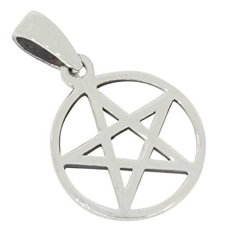 AFP Anhänger Pentagramm Gothic Schmuck 925 Sterling Silber AS-831 von AFP