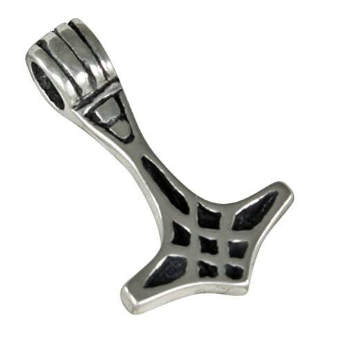 AFP Anhänger Thorshammer Wikinger Schmuck 925 Sterling Silber AS-124 von AFP