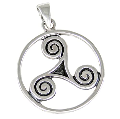 AFP Anhänger Triskel keltischer Schmuck 925 Sterling Silber AS-119 von AFP
