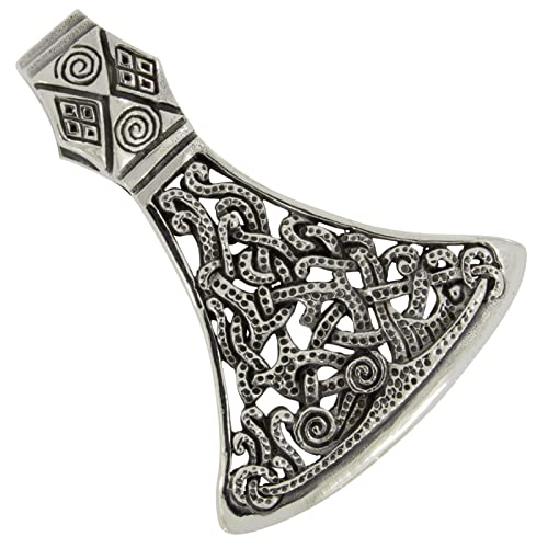 AFP Anhänger Wikinger Axt keltische Muster 925 Sterling Silber AS-662 von AFP