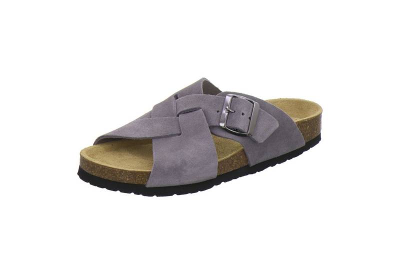 AFS-Schuhe 214183 Kralle Pantolette für Damen mit Fußbett, bequeme Sandalen aus Leder von AFS-Schuhe