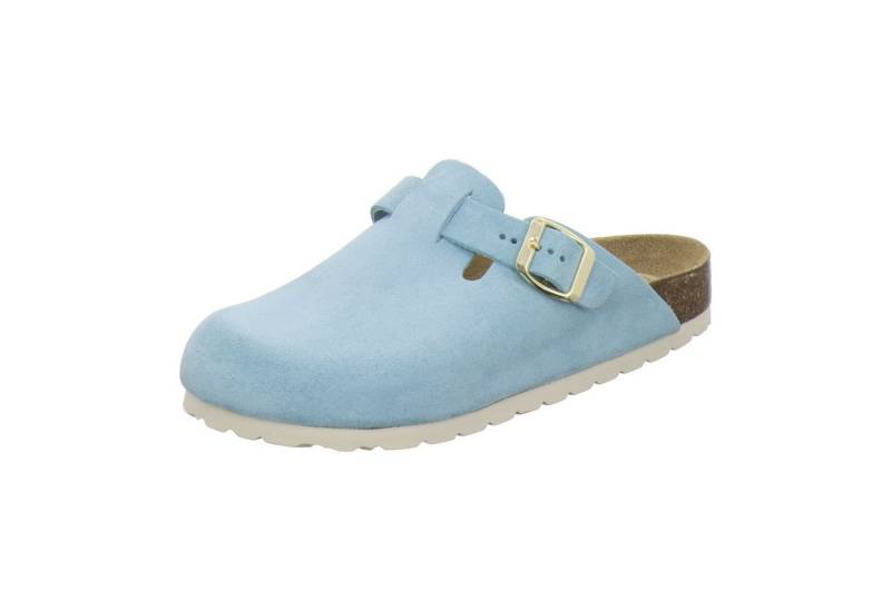 AFS-Schuhe 290041 Clogs Pantolette für Damen aus Leder mit Fußbett, Hausschuhe Made in Germany von AFS-Schuhe
