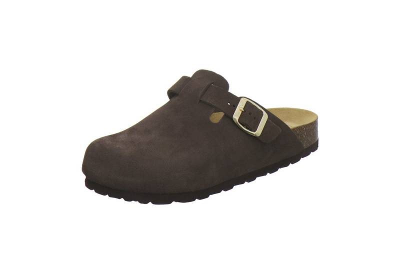 AFS-Schuhe 290076 Clogs Pantolette für Damen aus Leder mit Fußbett, Hausschuhe Made in Germany von AFS-Schuhe