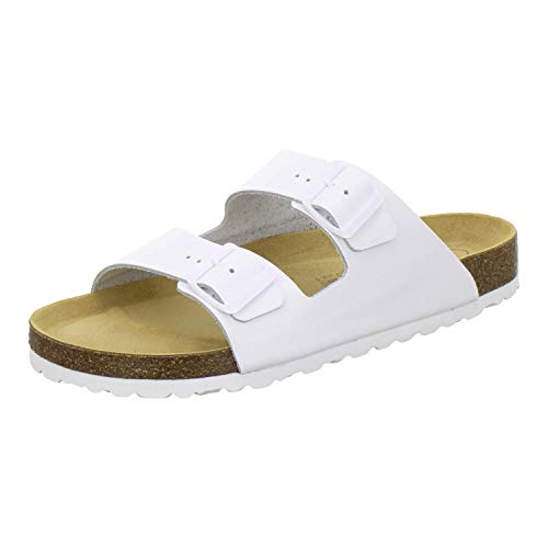 AFS-Schuhe Herren Pantoletten aus Leder - Bequeme Sandalen - Größe 36-50 - Made in Germany von AFS-Schuhe