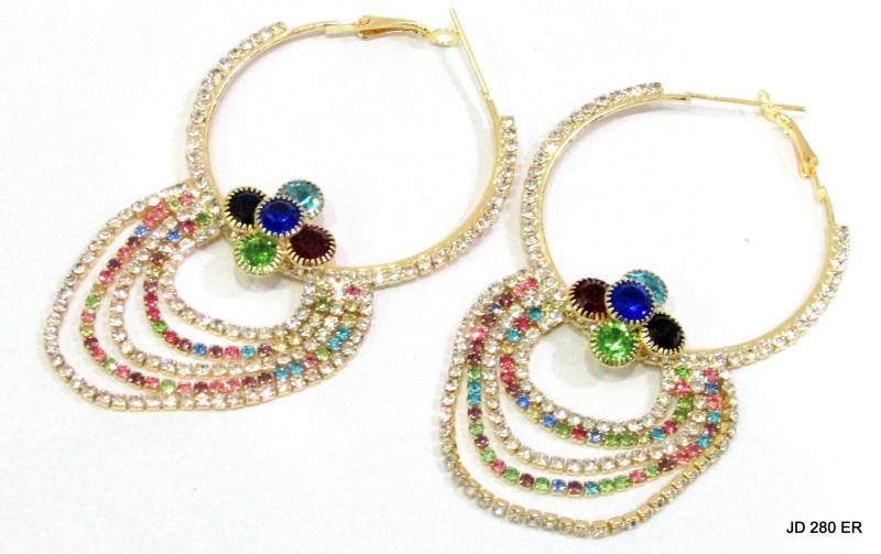 Cz Baumeln Steine Blumen Charming Big Boho Creolen Ohrringe Modeschmuck Geschenk Cz Baumeln Steine Blumen Charming Big Boho Creolen Ohrringe Modeschmuck Geschenk von AFiMart