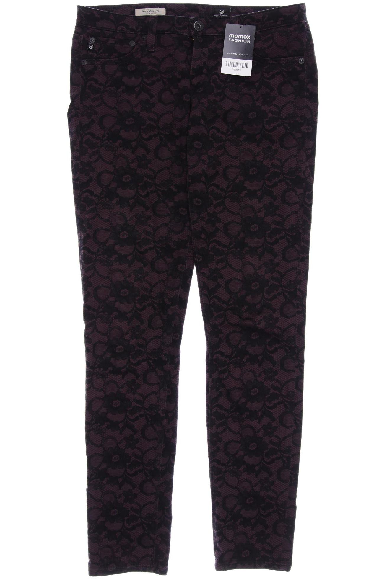 AG Adriano Goldschmied Damen Jeans, bordeaux von AG Adriano Goldschmied