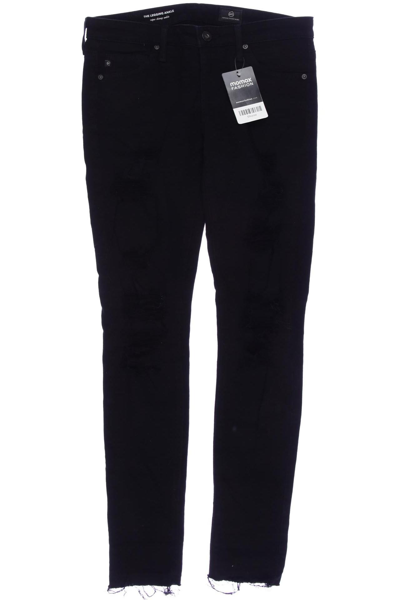 AG Adriano Goldschmied Damen Jeans, schwarz von AG Adriano Goldschmied