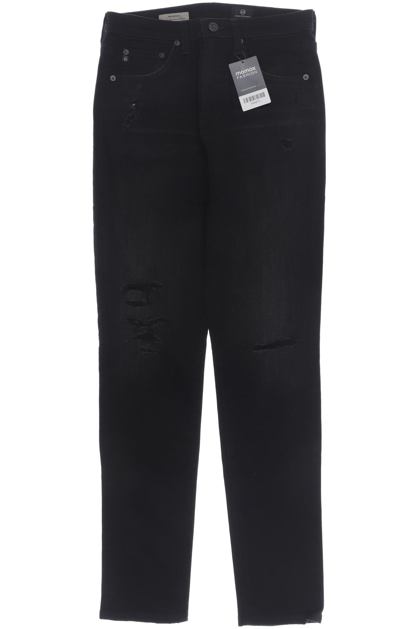 AG Adriano Goldschmied Damen Jeans, schwarz von AG Adriano Goldschmied