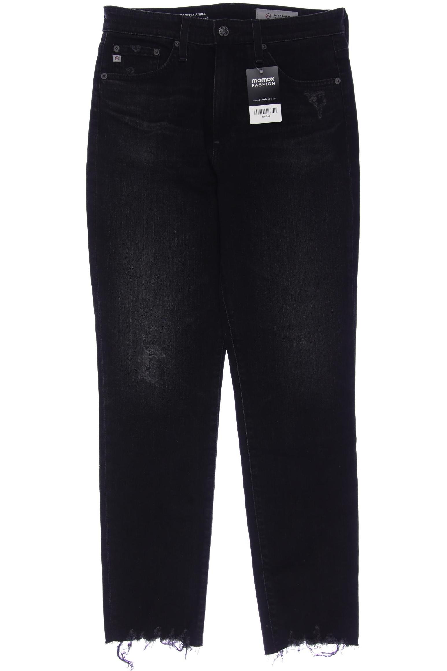 AG Adriano Goldschmied Damen Jeans, schwarz von AG Adriano Goldschmied