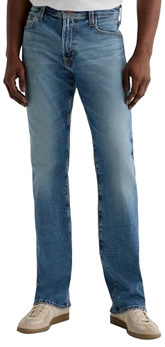 AG Adriano Goldschmied Herren Clint Classic Bootcut Jeans, Quintin, 28W / 32L von AG Adriano Goldschmied