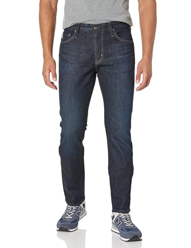AG Adriano Goldschmied Herren Everett Slim Straight Jeans, 3 Jahre Holzer, 38W / 33L von AG Adriano Goldschmied