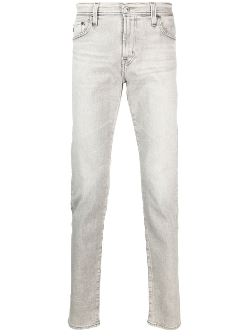 AG Jeans Halbhohe Dylan Skinny-Jeans - Grau von AG Jeans