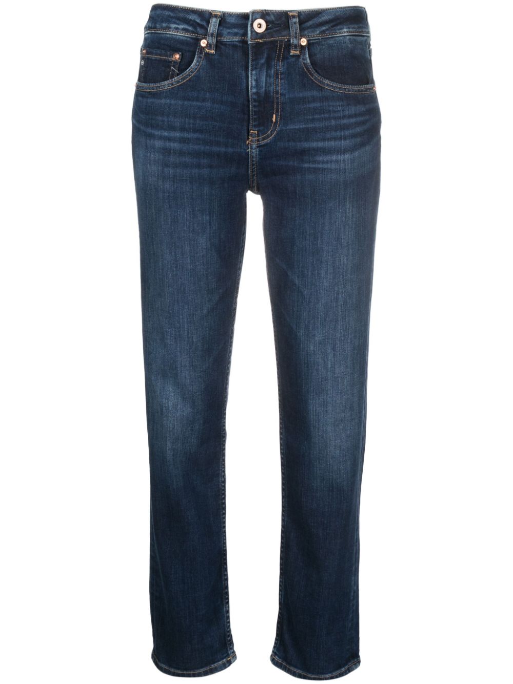 AG Jeans Girlfriend Jeans - Blau von AG Jeans