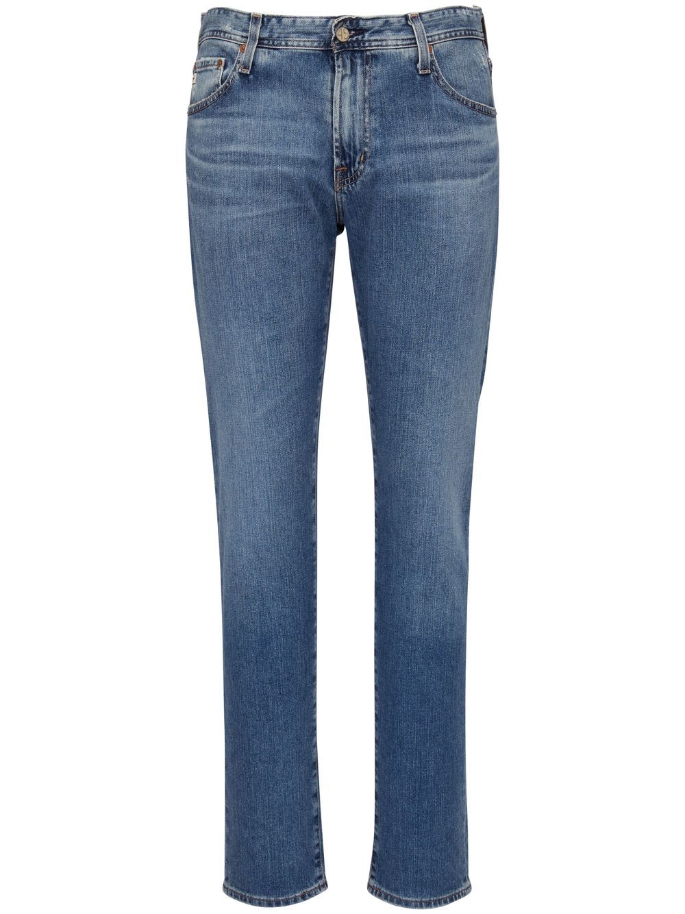 AG Jeans Schmale Jeans mit Stone-Wash-Effekt - Blau von AG Jeans