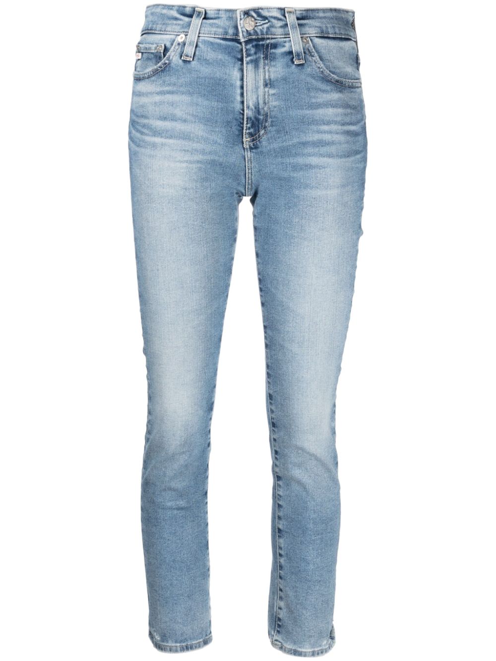 AG Jeans Halbhohe TM Skinny-Jeans - Blau von AG Jeans