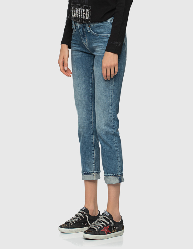 Ex-Boyfriend Slouchy Slim Blue von AG