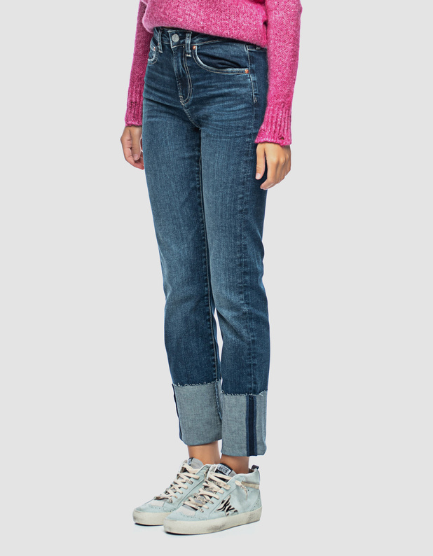 Girlfriend Long Washed Blue von AG