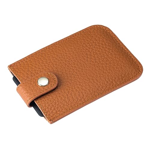 AGALUS Gestapelte Ausziehbare Kartentasche, RFID-Visitenkartentasche, Tragbare Ultradünne Null-Geldbörse, Kompakte Damentasche,Farbe4 von AGALUS