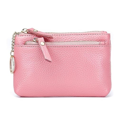 AGALUS Mini Zero Wallet Damen-Reißverschluss, Multifunktional, Kleine Geldtasche, Schlüssel-Münztasche,Farbe1 von AGALUS