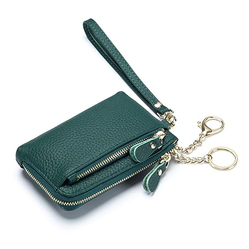 AGALUS Zero Wallet Echtleder, Einfache Und Multifunktionale Tragbare Zero Wallet Mini-Handtasche,Farbe8 von AGALUS