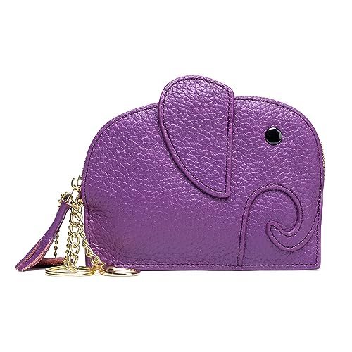 AGALUS Zero Wallet Elefant Mini Kreative Münztasche Mädchen Süß,Farbe12 von AGALUS