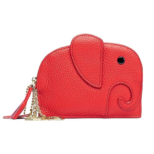 AGALUS Zero Wallet Elefant Mini Kreative Münztasche Mädchen Süß,Farbe3 von AGALUS