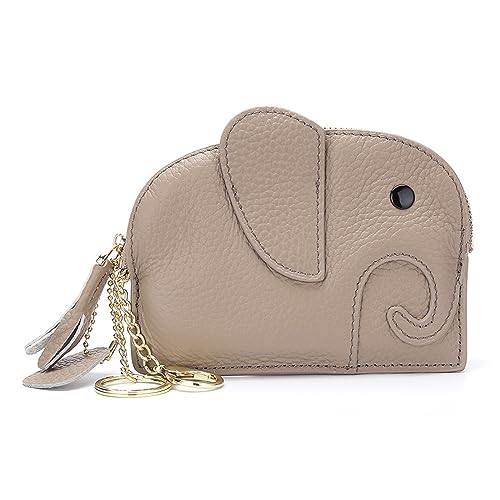 AGALUS Zero Wallet Elefant Mini Kreative Münztasche Mädchen Süß,Farbe6 von AGALUS