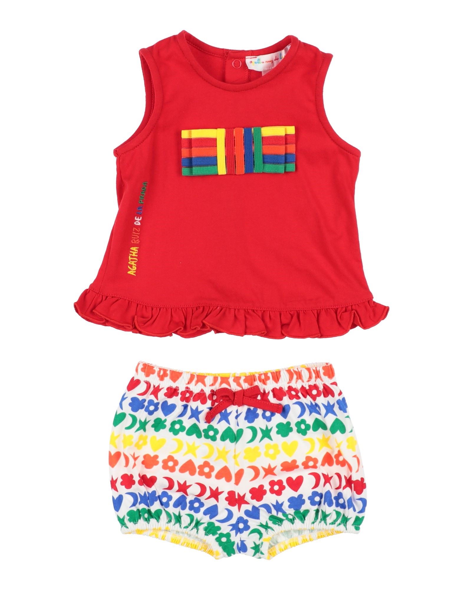 AGATHA RUIZ DE LA PRADA Babykleid Kinder Rot von AGATHA RUIZ DE LA PRADA