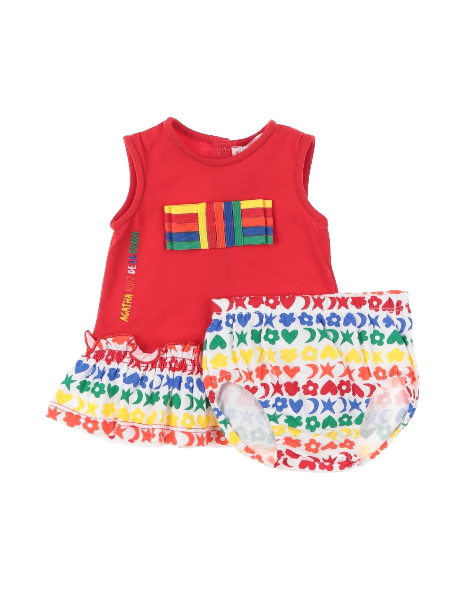 AGATHA RUIZ DE LA PRADA Babykleid Kinder Rot von AGATHA RUIZ DE LA PRADA