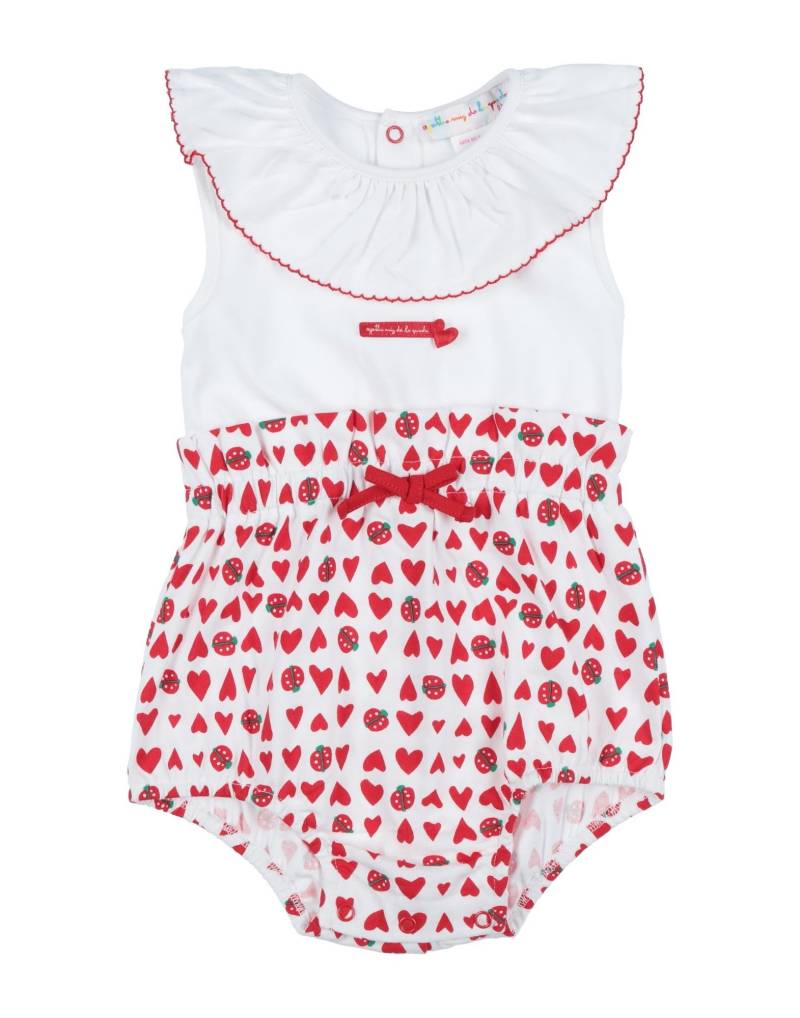AGATHA RUIZ DE LA PRADA Strampelanzug Kinder Weiß von AGATHA RUIZ DE LA PRADA