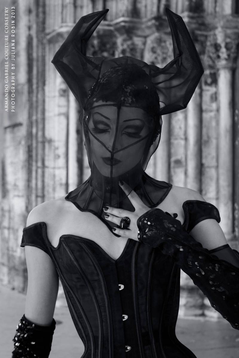 Von Malefiz Inspirierter Kopfschmuck von AGCoutureCorsetry