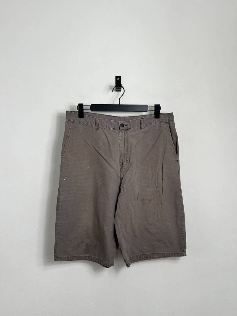 Dickies Workwear Shorts Beige L 36 Brown Baggy Skate von AGEDvntg