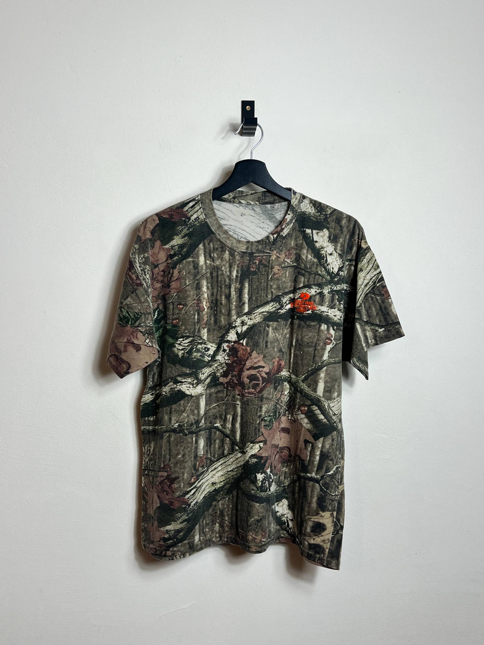 Mossy Oak Realtree T Shirt S M Camouflage Wood Tarn von AGEDvntg