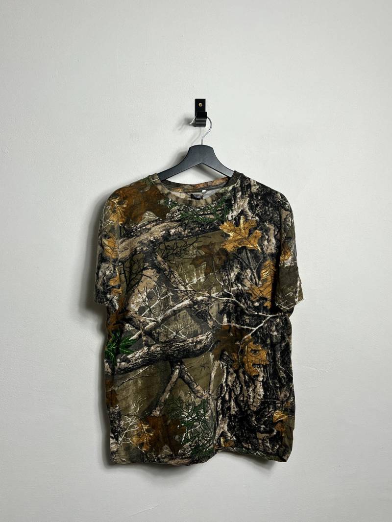 Real Tree T Shirt M Camouflage Skate Camo Tarn von AGEDvntg