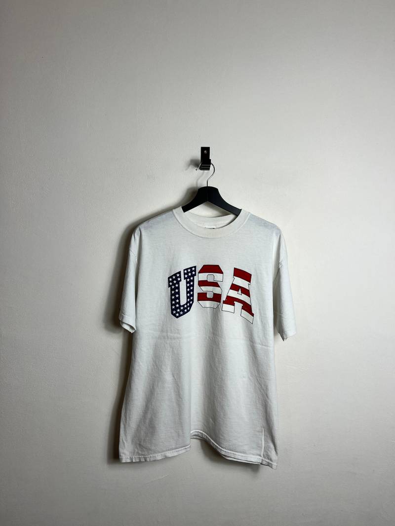 Vintage Anvil Usa T Shirt L White Vintage Anvil Usa T Shirt L White von AGEDvntg