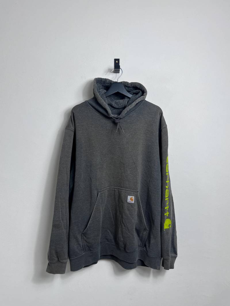 Vintage Carhartt Hoodie Xl Grey Workwear Sweater Y2K Mexico Made Vintage Carhartt Hoodie Xl Grey Workwear Sweater Y2K Mexico Made von AGEDvntg