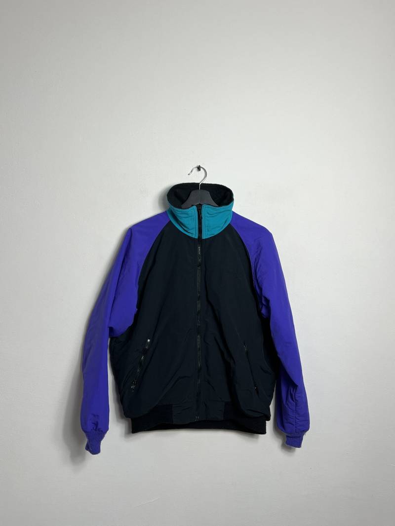Vintage Lands End Jacket S Fleece Lined 90S Ski Winter Made in Usa von AGEDvntg