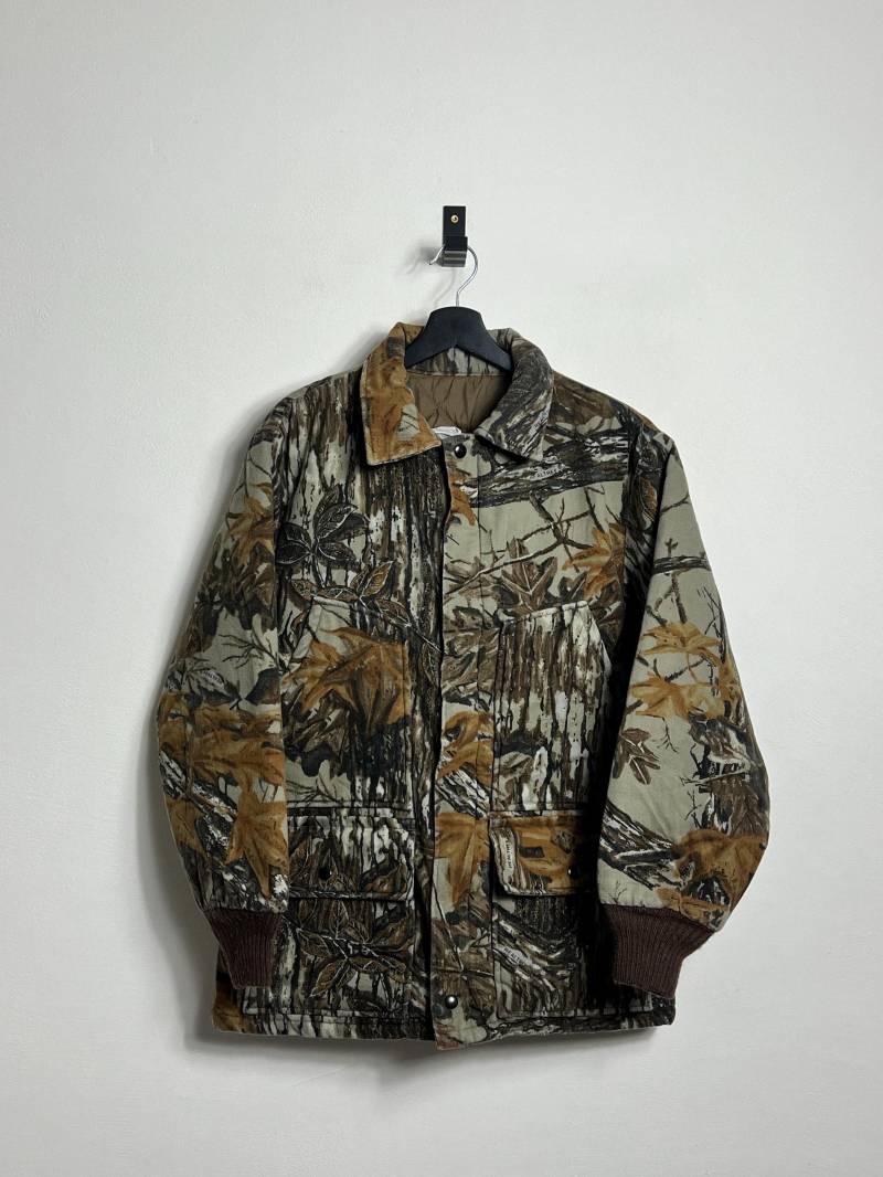 Vintage Walls Real Tree Jacket M Made in Usa 90S Workwear Coat von AGEDvntg