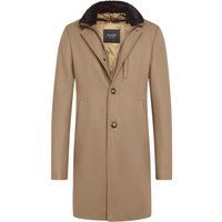 AGF Marostica Kurzmantel aus einem Schurwoll-Mix mit heraustrennbarer Blende in 46 von AGF Marostica