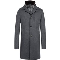 AGF Marostica Kurzmantel aus einem Schurwoll-Mix mit heraustrennbarer Blende in 46 von AGF Marostica