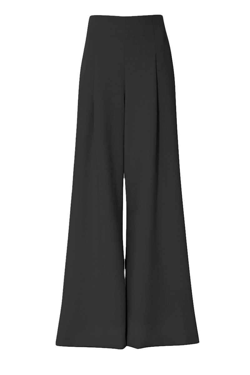 HALEWSKI | Pants Rebecca Total Eclipse | Women's Gunmetal Grey High waisted pants HALEWSKI | Pants Rebecca Total Eclipse | Women's Gunmetal Grey High waisted pants von HALEWSKI