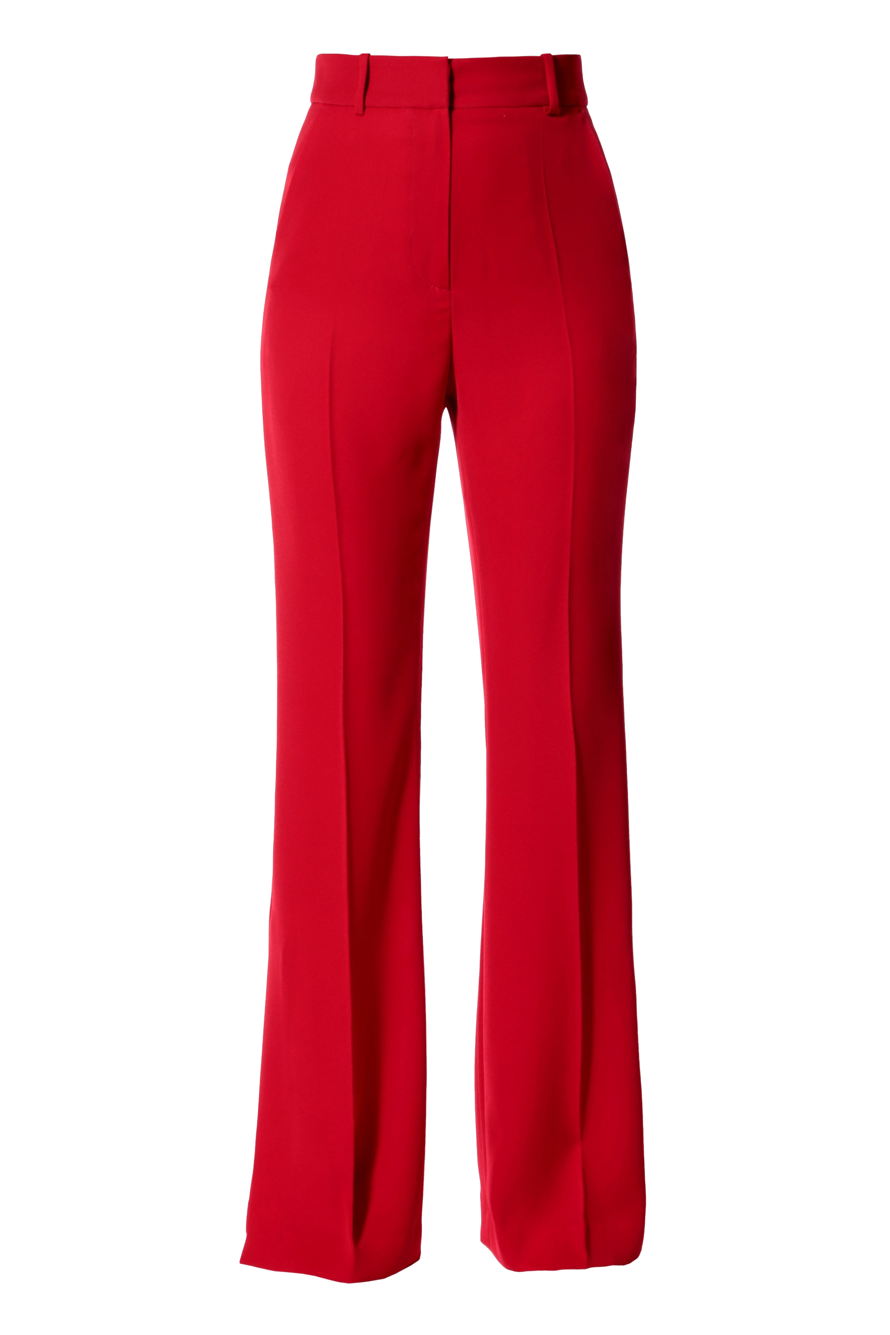 HALEWSKI | Trousers Camilla Ribbon Red | Women's Red High waisted pants HALEWSKI | Trousers Camilla Ribbon Red | Women's Red High waisted pants von HALEWSKI