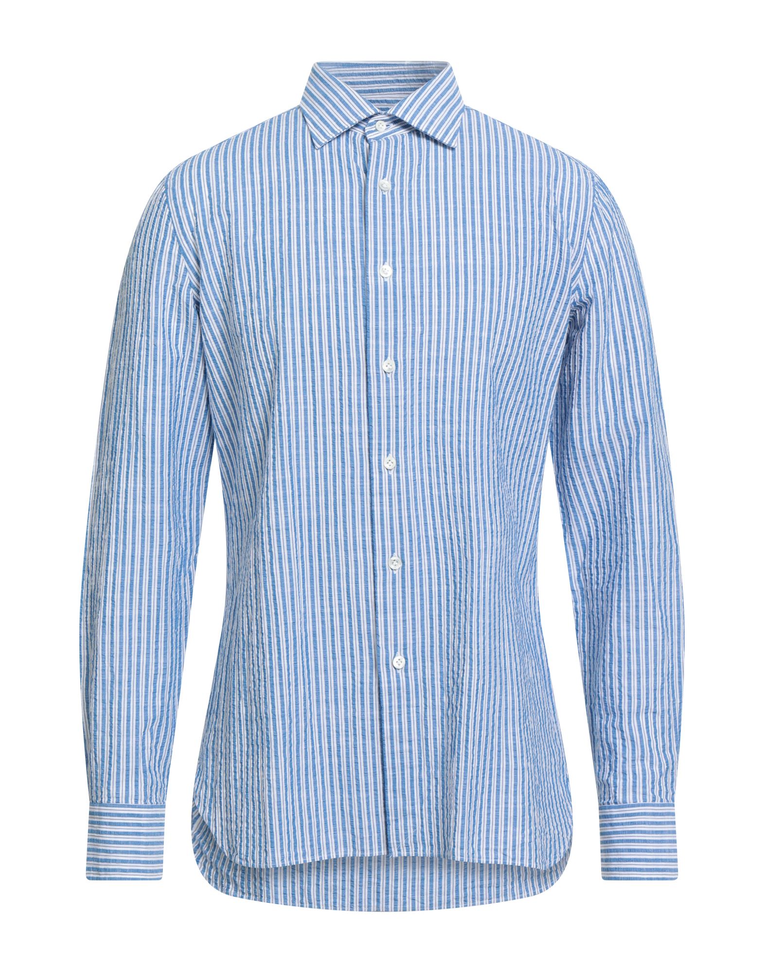 AGHO Hemd Herren Azurblau von AGHO