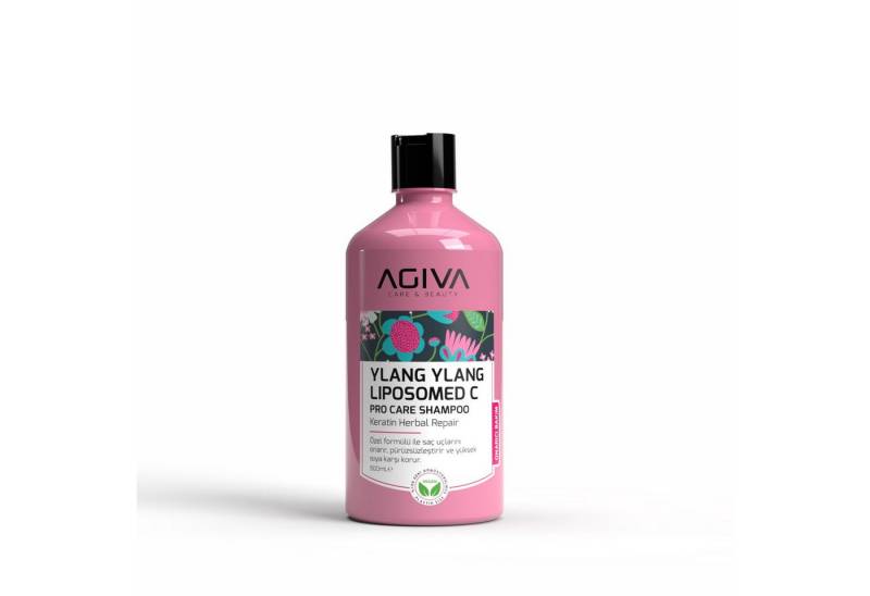 AGIVA Professional Haarshampoo PRO CARE YLANG YLANG LIPOSOMED C Shampoo 500ml (VEGAN), 1-tlg. von AGIVA Professional
