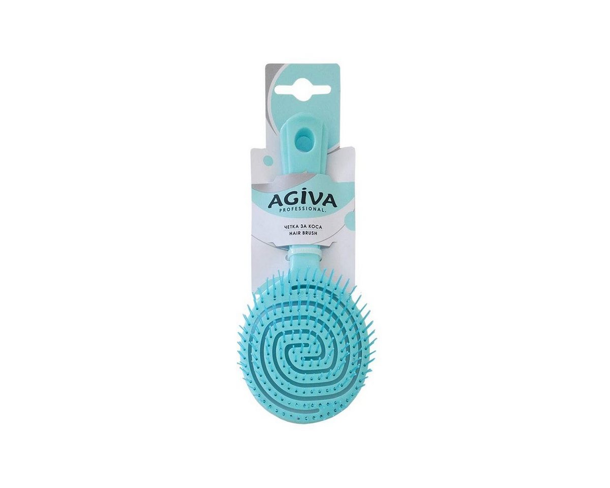 AGIVA Haarbürste Haarbürste Agiva Professional klein Runde Blau von AGIVA