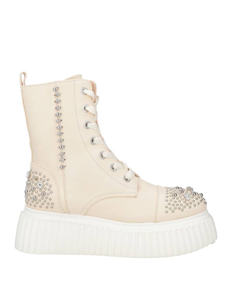 AGL Stiefelette Damen Cremeweiß von AGL