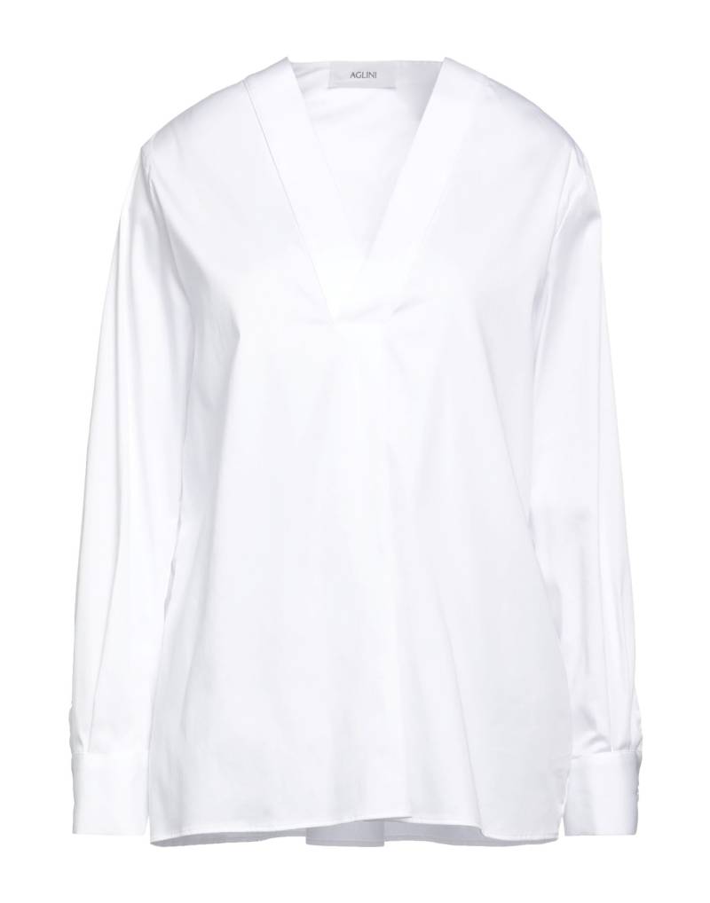 AGLINI Top Damen Weiß von AGLINI