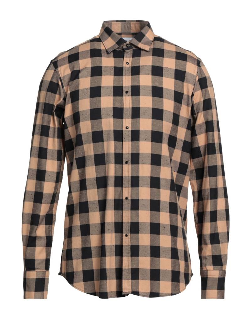 AGLINI Hemd Herren Kamel von AGLINI